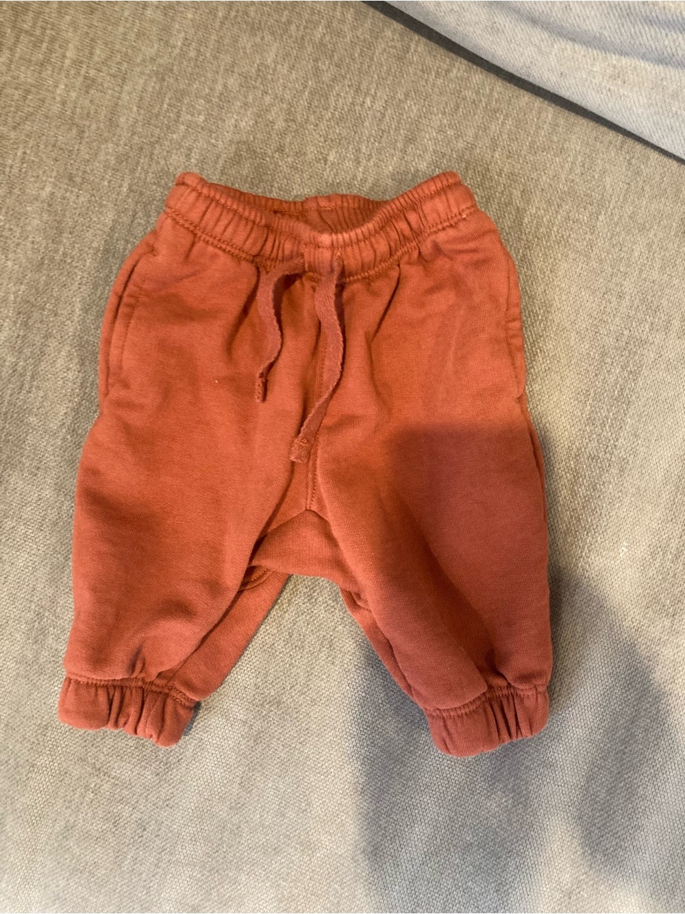 Hanna Andersson Rust Orange Kids Jogger Pants